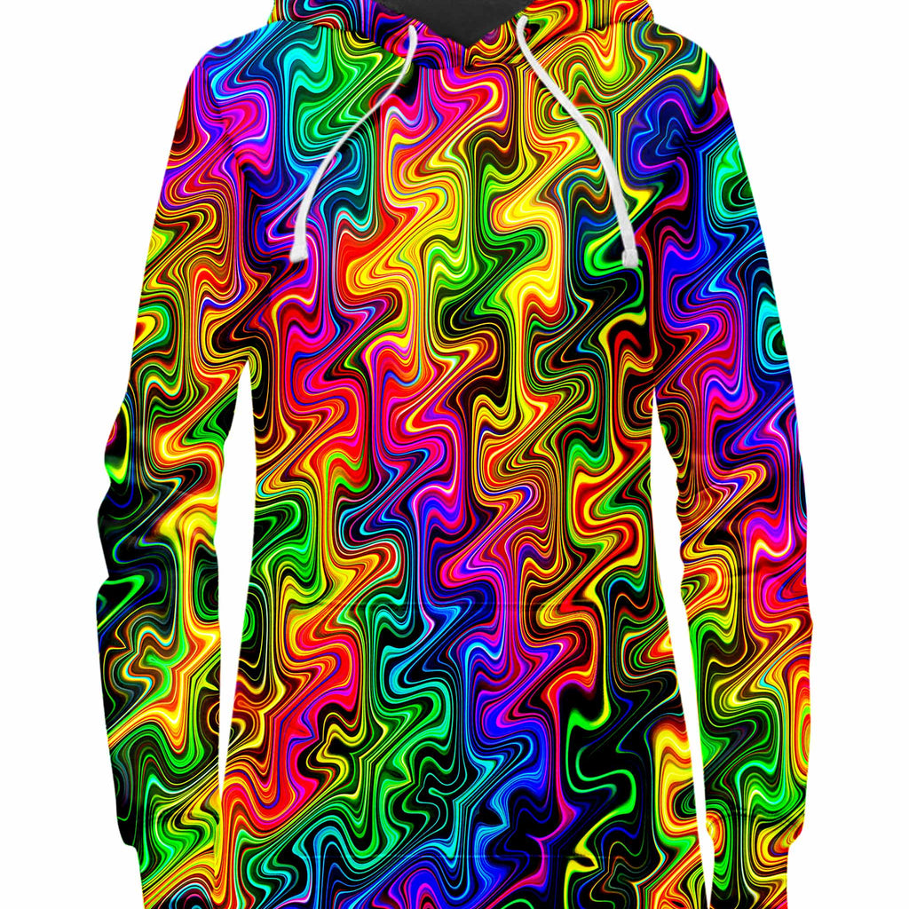 Neon Ziggy Hoodie Dress, Noctum X Truth, | iEDM