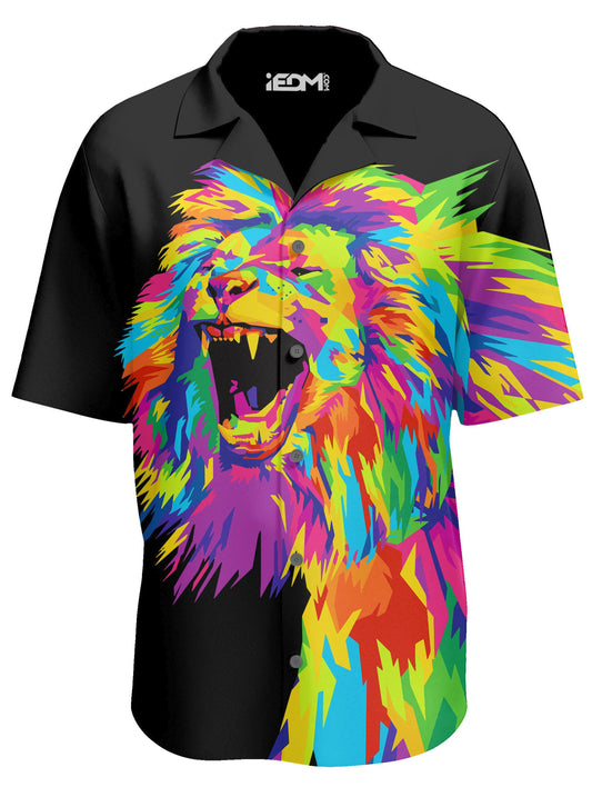 Psychedelic Lion Hawaiian Shirt, Noctum X Truth, | iEDM