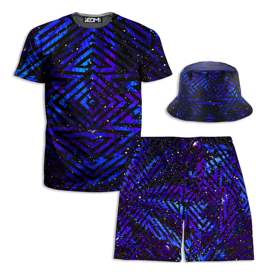 Dream Catcher T-Shirt and Shorts with Bucket Hat Combo, Noctum X Truth, | iEDM