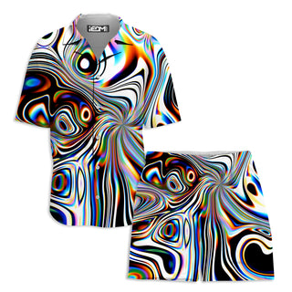 Glass Prism Studios - Oil Aura Lounge Shirt and Shorts Combo