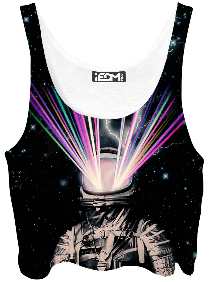 80's Astronaut Crop Top - iEDM