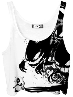 On Cue Apparel - Haunting My Dreams Crop Top