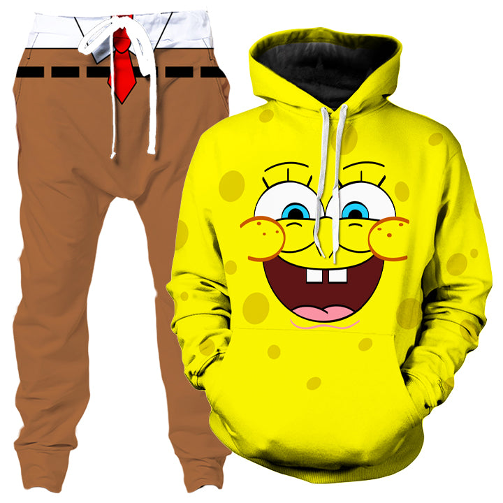 Sponge Life Hoodie and Joggers Combo - iEDM