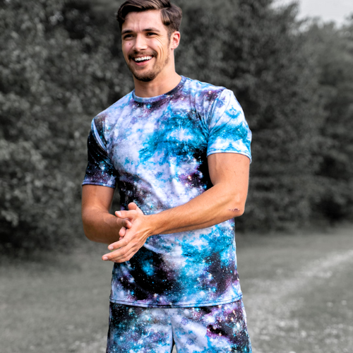 Party God Galaxy T-Shirt and Shorts Combo, Set 4 Lyfe, | iEDM