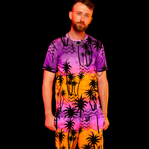 Sultry Summer T-Shirt and Shorts Combo, Sartoris Art, | iEDM