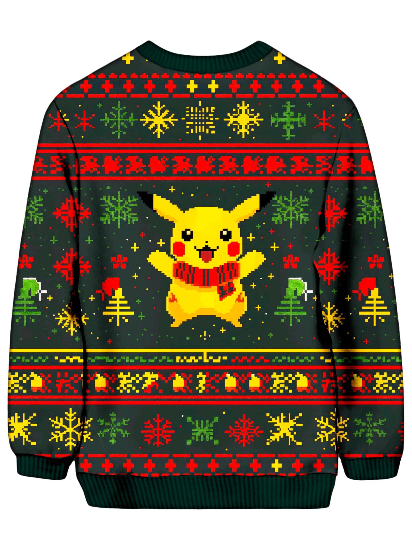 Pika Cheer Christmas Ugly Sweatshirt