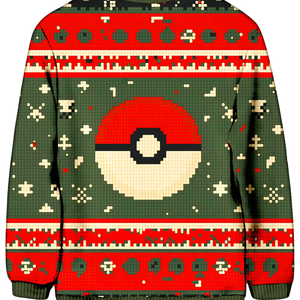 Poké Fam Christmas Ugly Sweatshirt