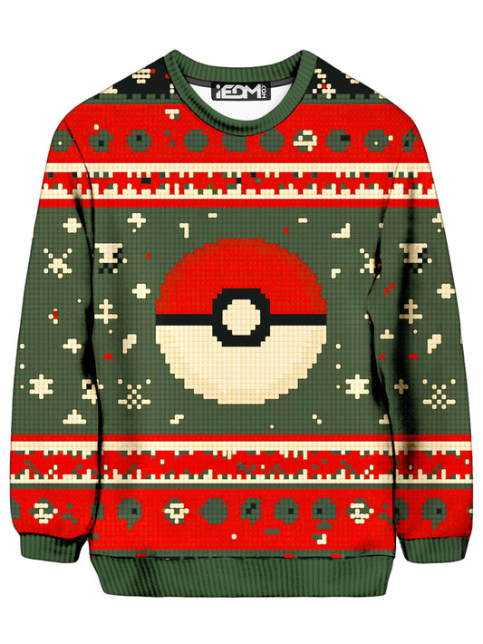 Poké Fam Christmas Ugly Sweatshirt - iEDM