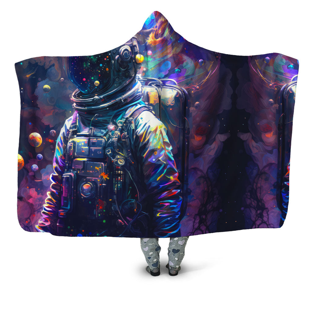 Psy Astronaut Hooded Blanket, Psychedelic Pourhouse, | iEDM