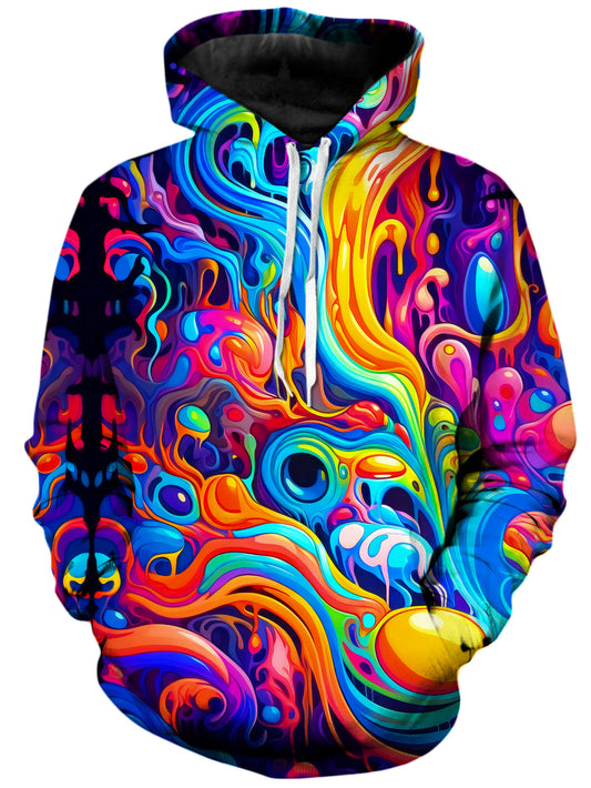 Kandi Swirl Unisex Hoodie, Psychedelic Pourhouse, | iEDM