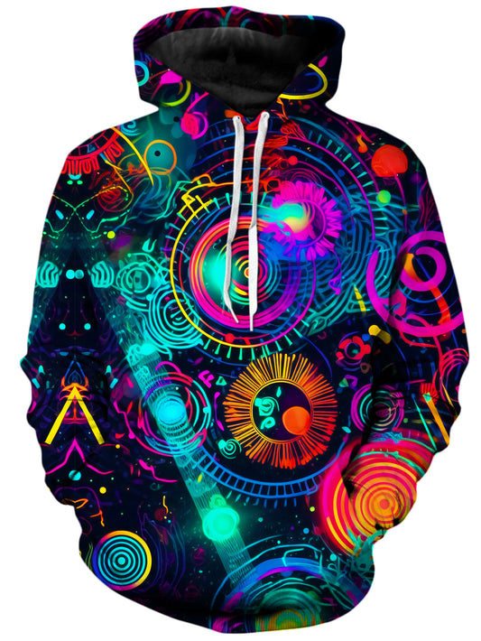 Retro Trip Unisex Hoodie, Psychedelic Pourhouse, | iEDM