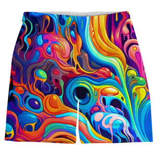 Psychedelic Pourhouse - Kandi Swirl Weekend Shorts