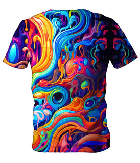 Psychedelic Pourhouse - Kandi Swirl Men's T-Shirt