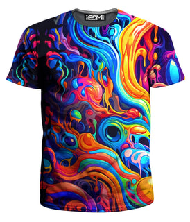 Psychedelic Pourhouse - Kandi Swirl Men's T-Shirt