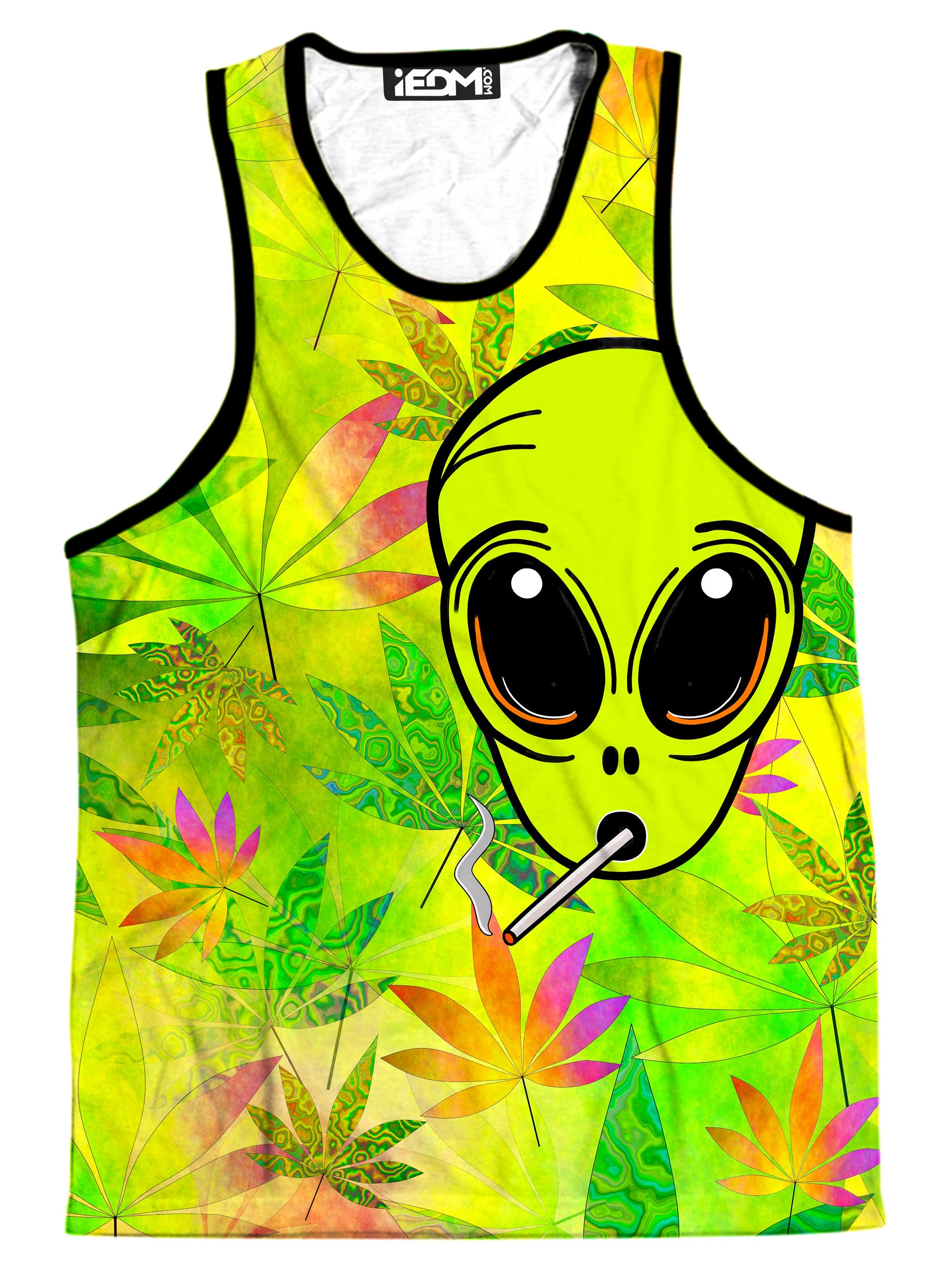 Alien Weed Men's Tank, Psychedelic Pourhouse, | iEDM