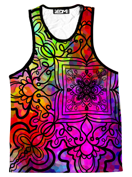 Ornate on Plasma Men's Tank, Psychedelic Pourhouse, | iEDM