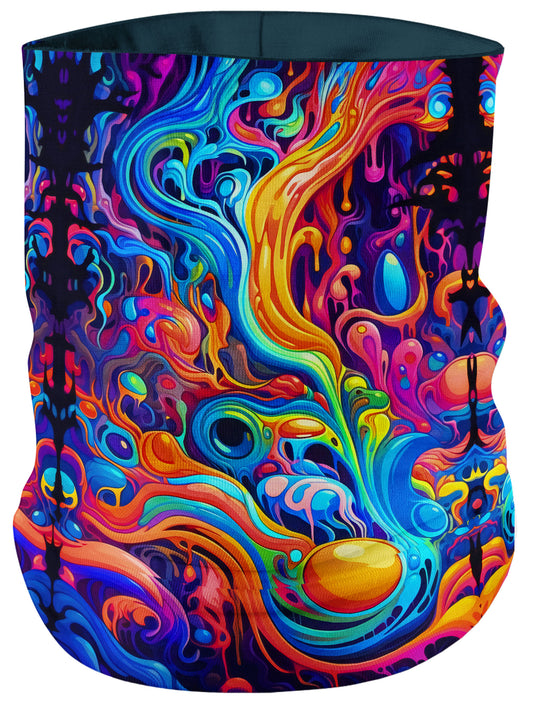 Kandi Swirl Bandana Mask, Psychedelic Pourhouse, | iEDM