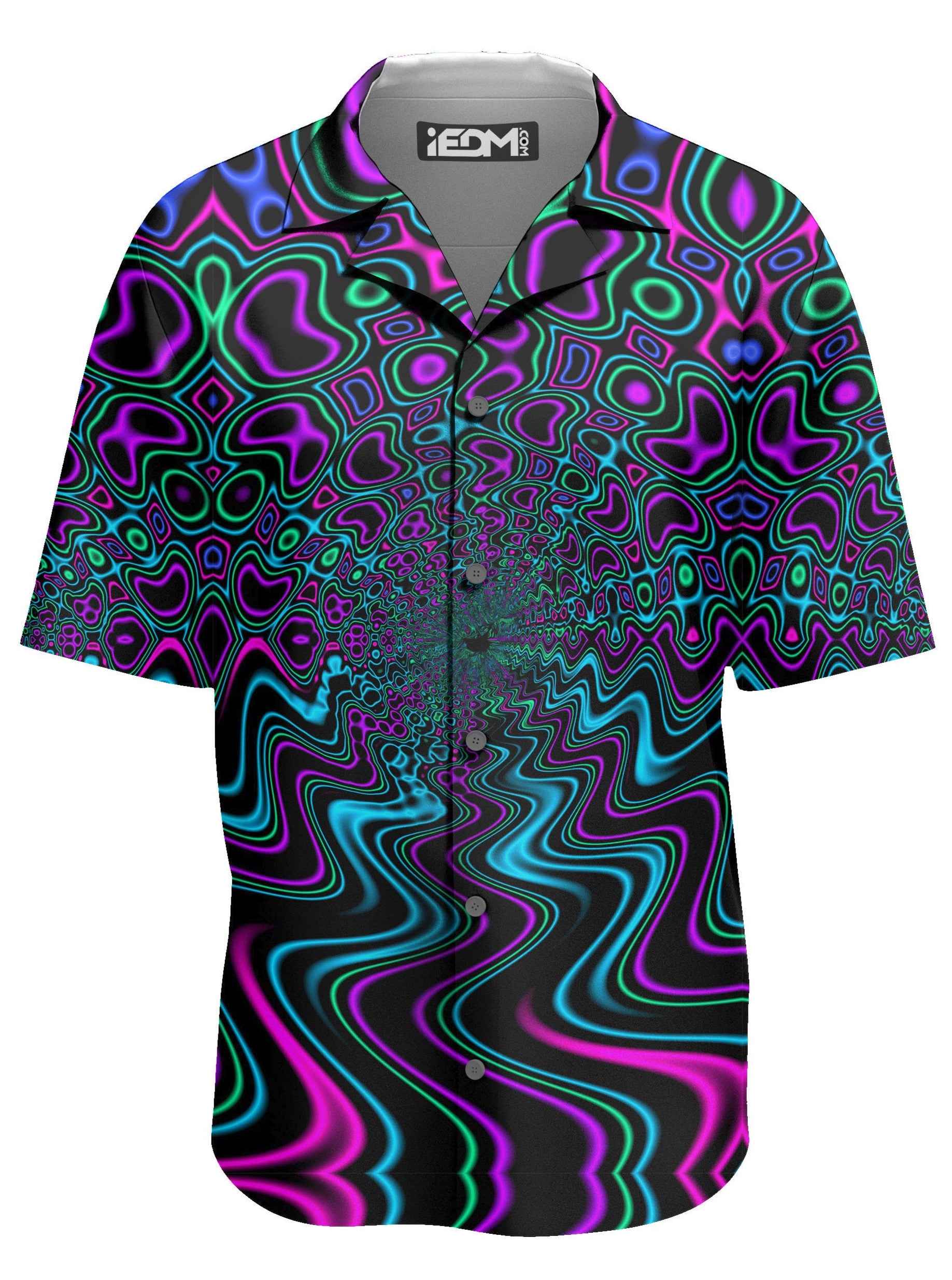 Fractal River Lounge Shirt and Shorts Combo - iEDM