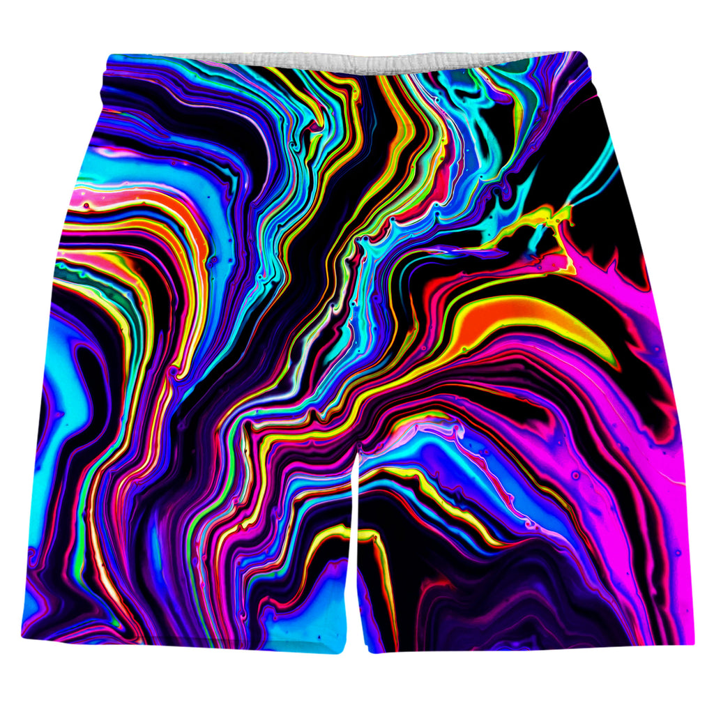 Neon Rift Tank and Shorts with Bucket Hat Combo, Psychedelic Pourhouse, | iEDM