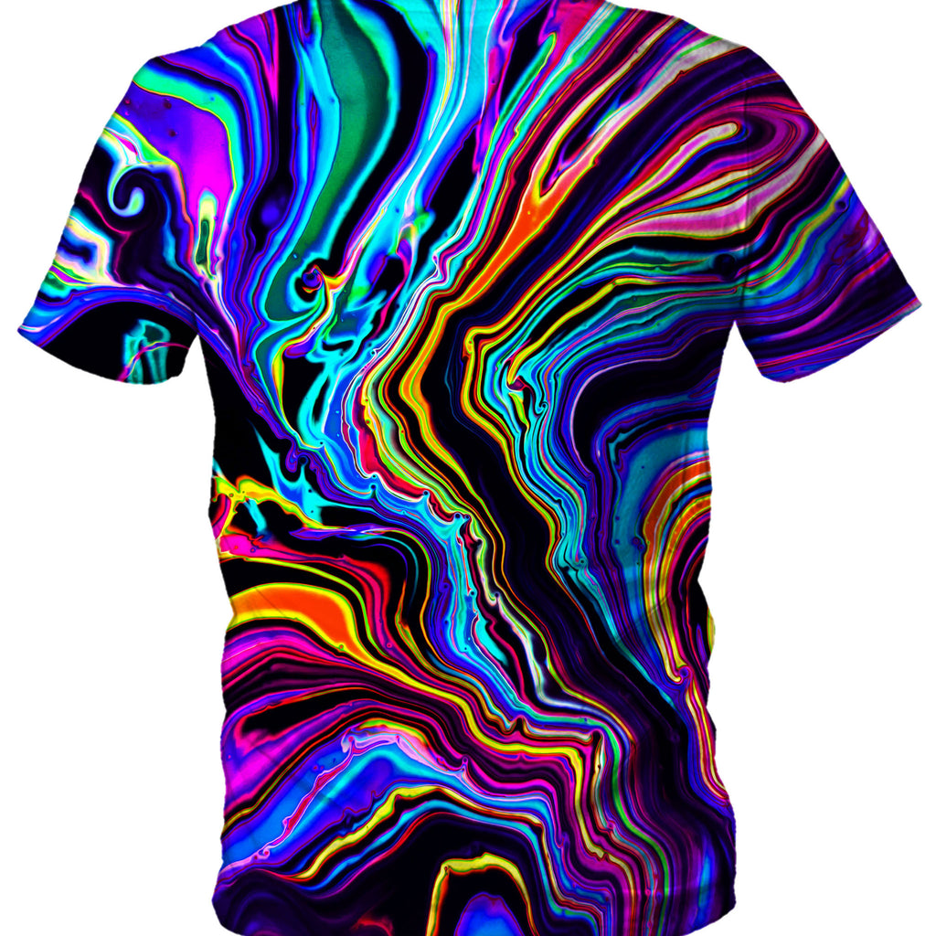Neon Rift Men's T-Shirt, Psychedelic Pourhouse, | iEDM
