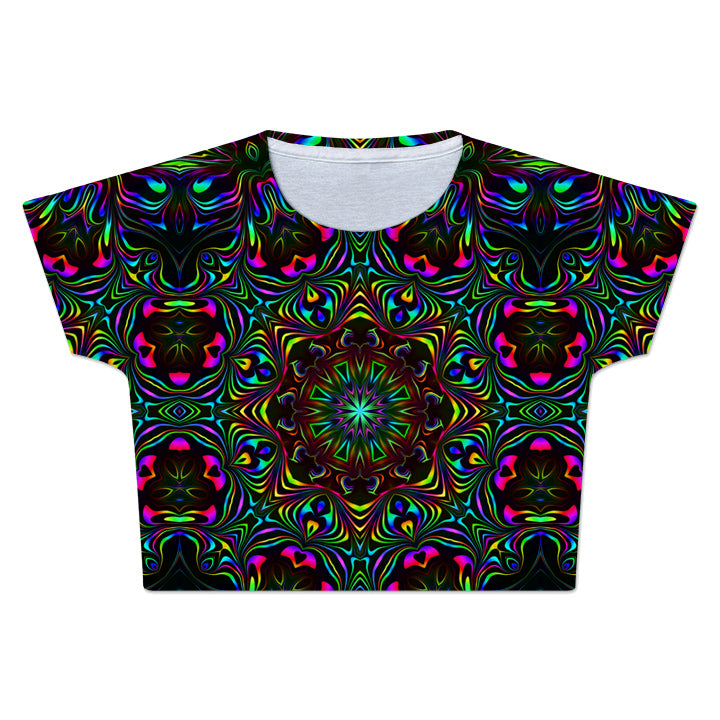 Kaleidoscope Eyes Crop Tee - iEDM