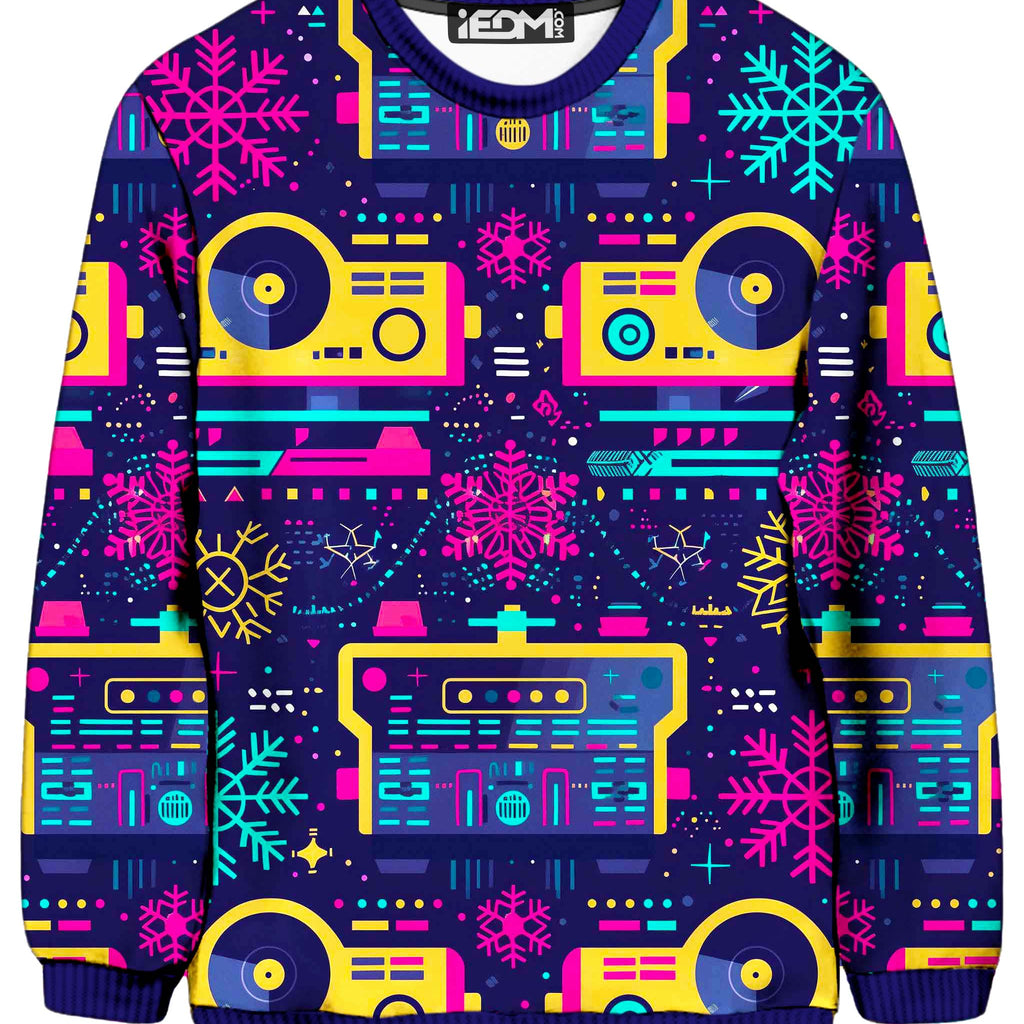 Push Play Christmas Ugly Sweatshirt