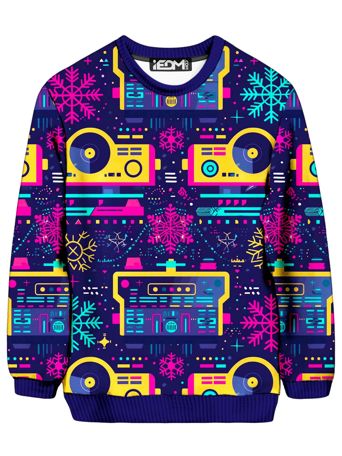 Push Play Christmas Ugly Sweatshirt