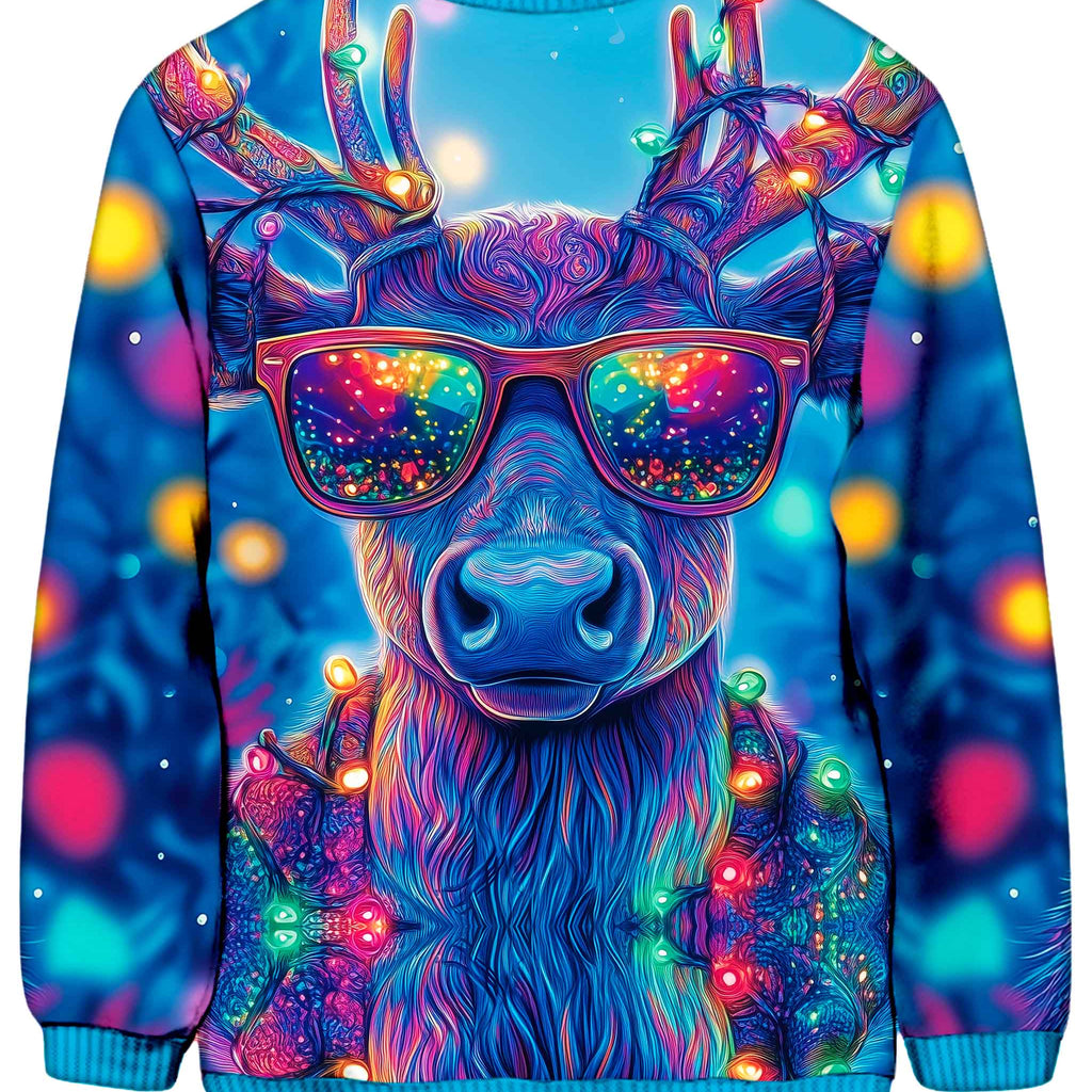 Reindeer Trip Christmas Ugly Sweatshirt