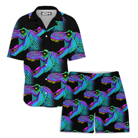 Jurassic Lounge Shirt and Shorts Combo - iEDM