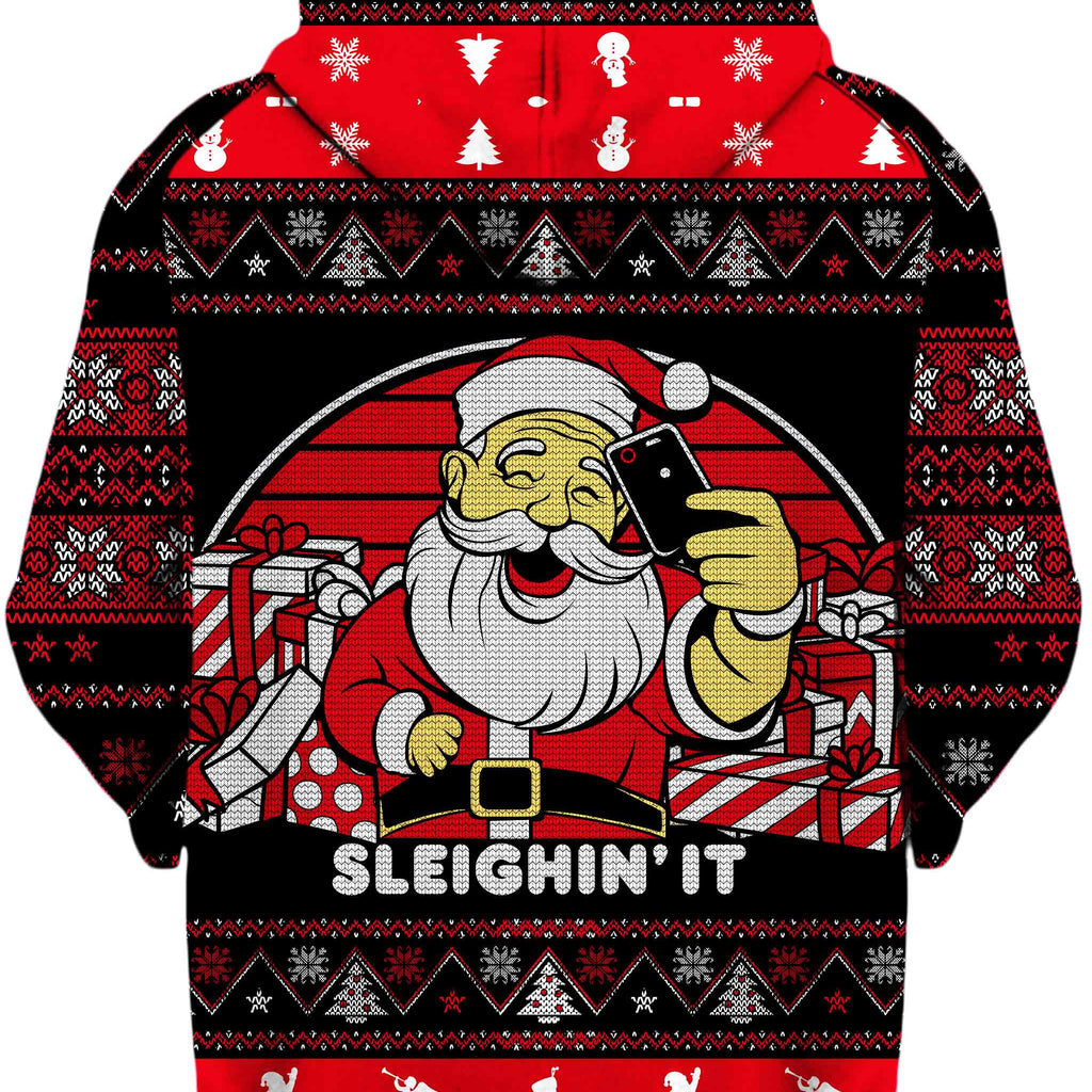 Sleighin It  Unisex Hoodie - iEDM