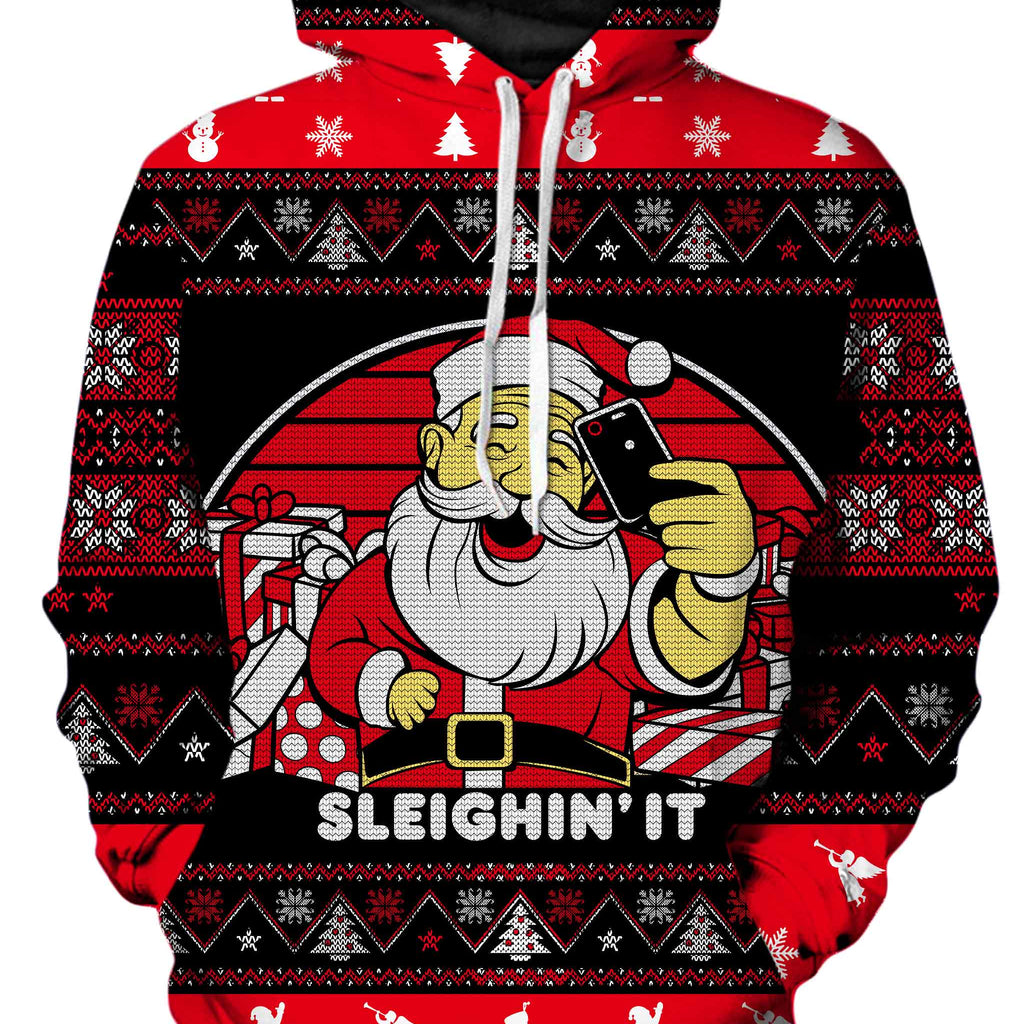 Sleighin It  Unisex Hoodie - iEDM