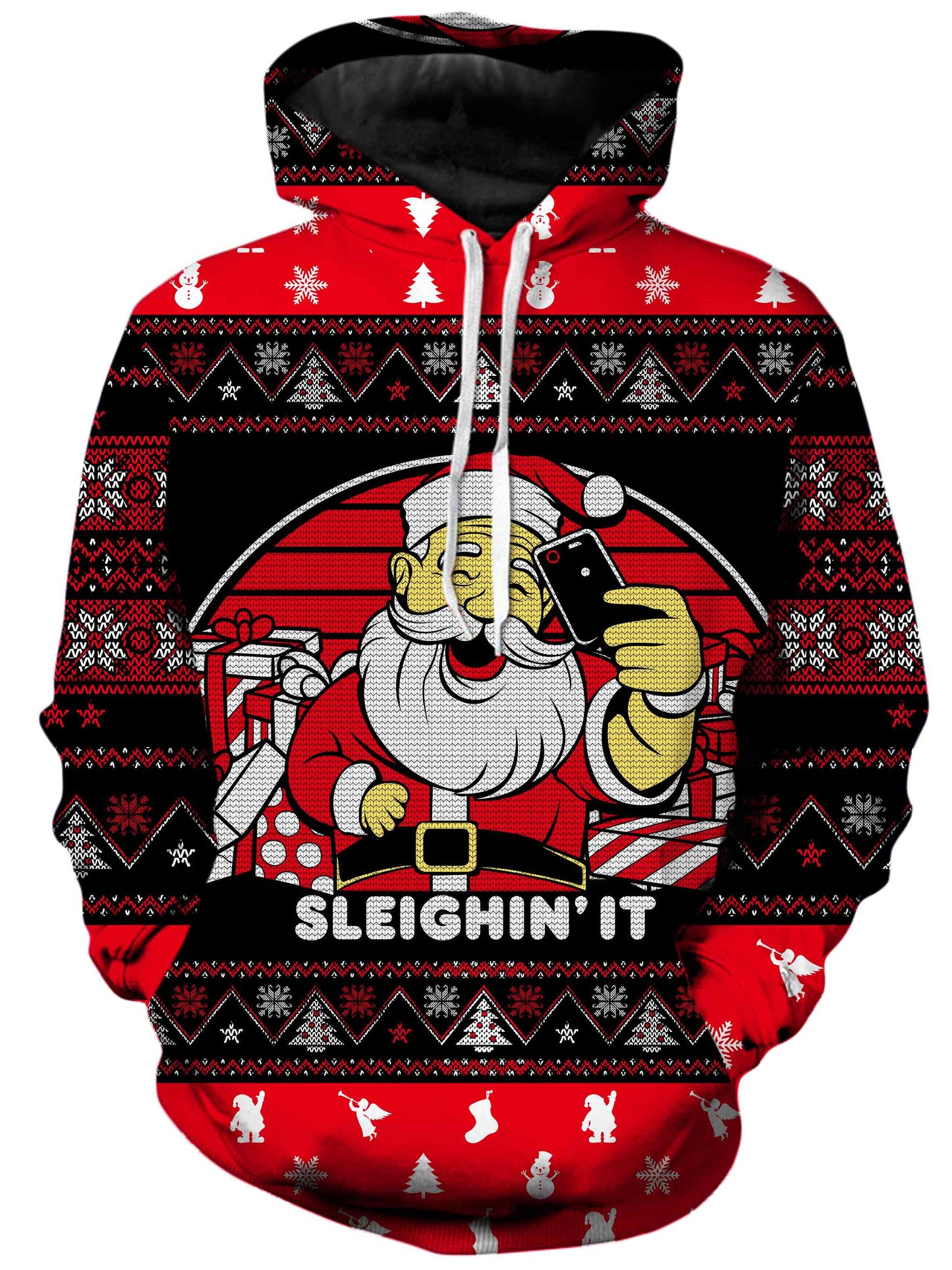 Sleighin It  Unisex Hoodie - iEDM