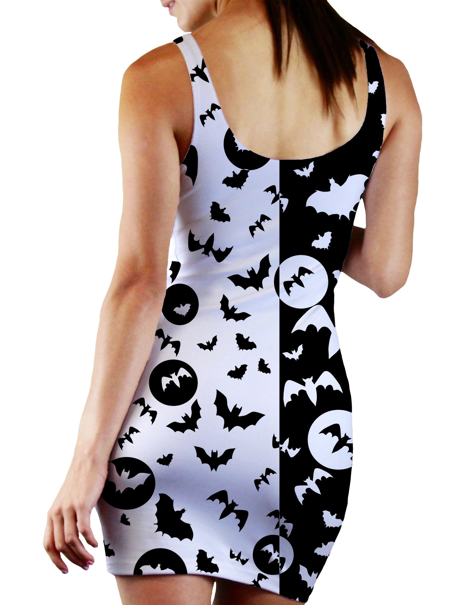 Full Moon Bodycon Mini Dress, Sartoris Art, | iEDM
