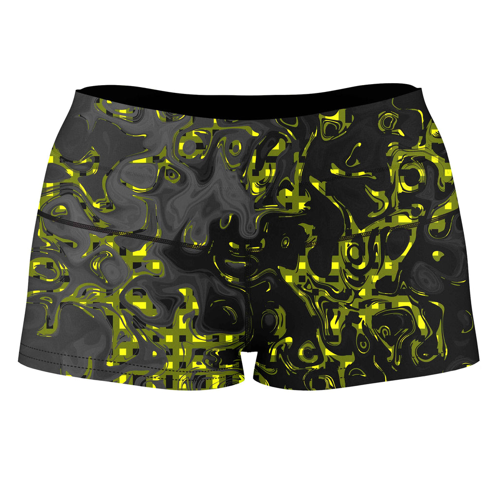 Beyond the Darkness High-Waisted Women's Shorts, Sartoris Art, | iEDM