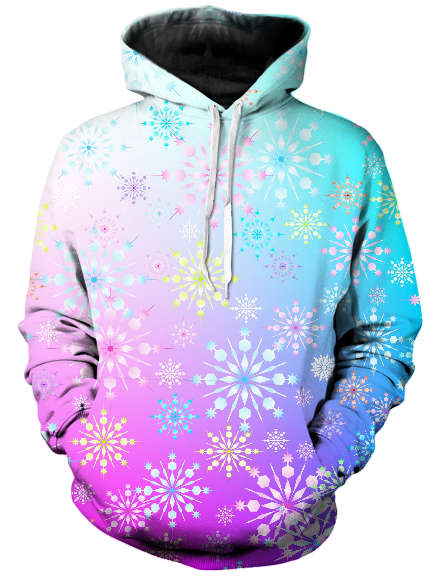 Frosty Snowflakes Unisex Hoodie, Sartoris Art, | iEDM