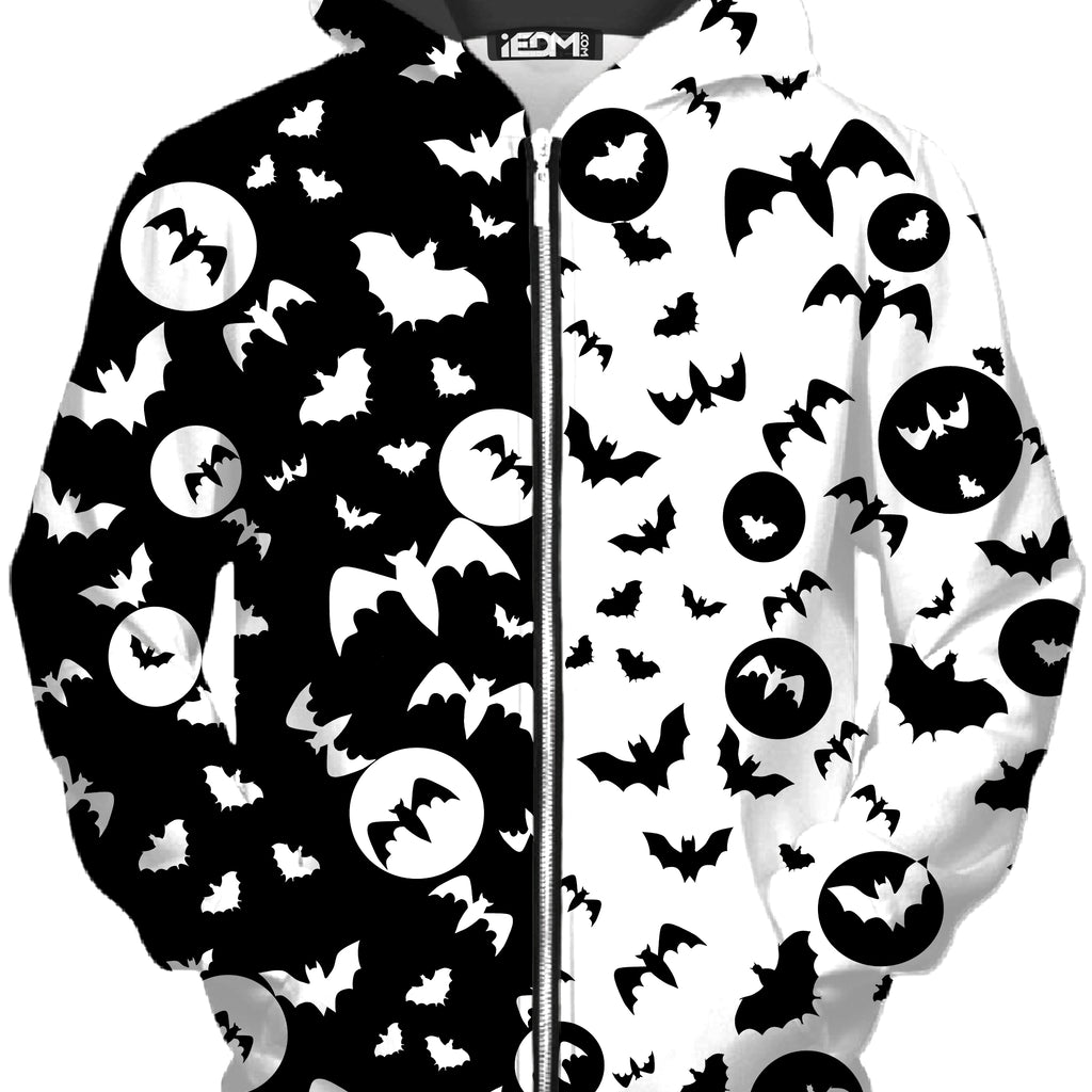 Full Moon Unisex Zip-Up Hoodie, Sartoris Art, | iEDM