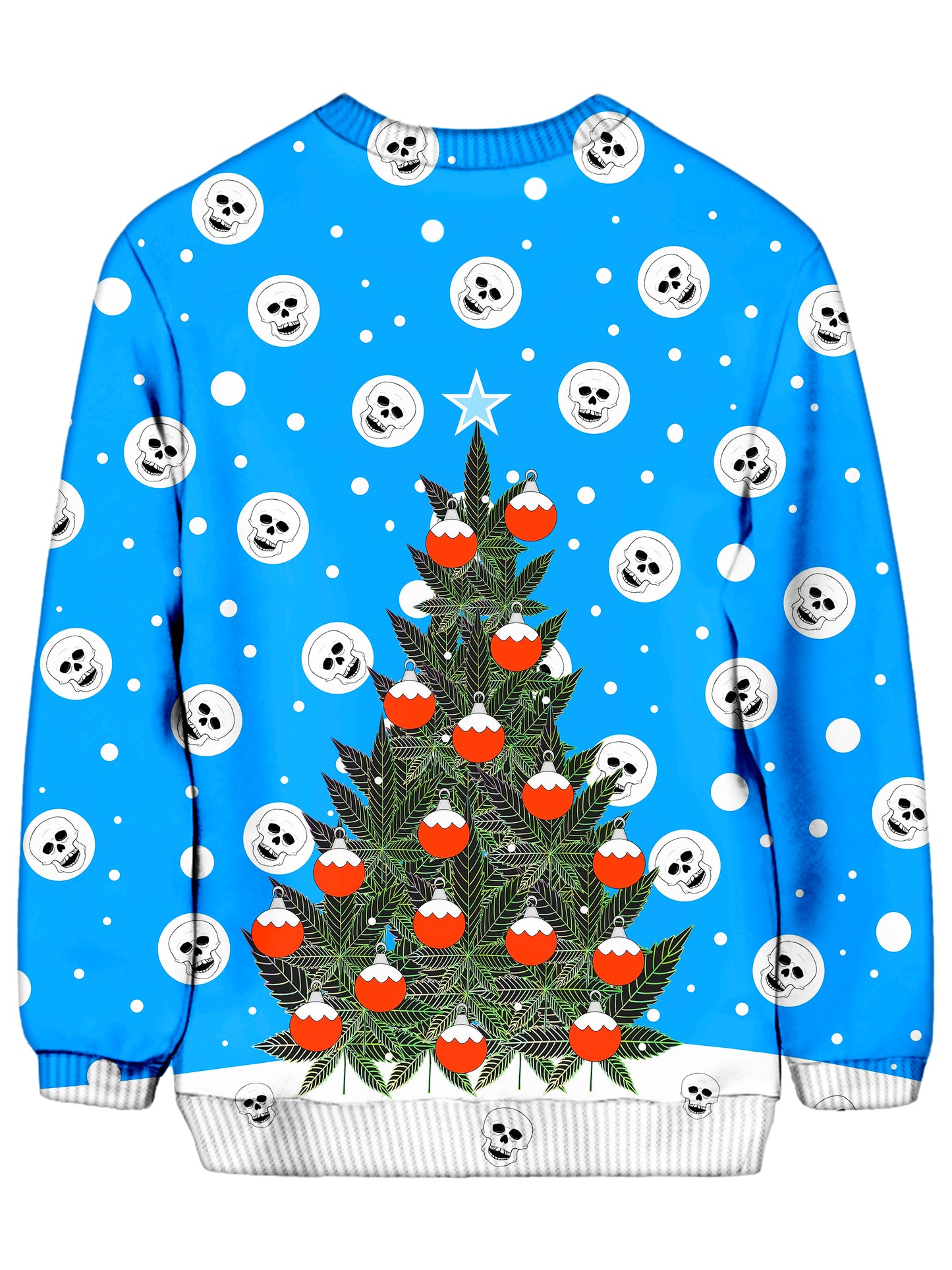 Weed Christmas Tree Sweatshirt, Sartoris Art, | iEDM