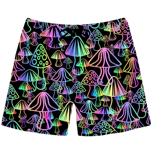 Magic Mushrooms Swim Trunks, Sartoris Art, | iEDM