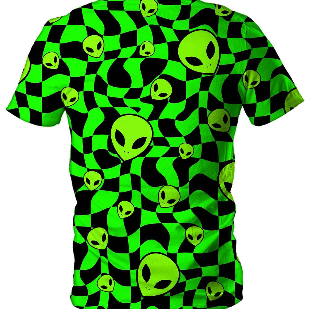 Green Aliens Men's T-Shirt, Sartoris Art, | iEDM