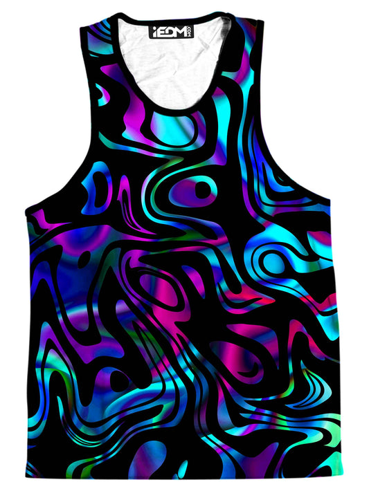 Dynamic Blues Men's Tank, Sartoris Art, | iEDM