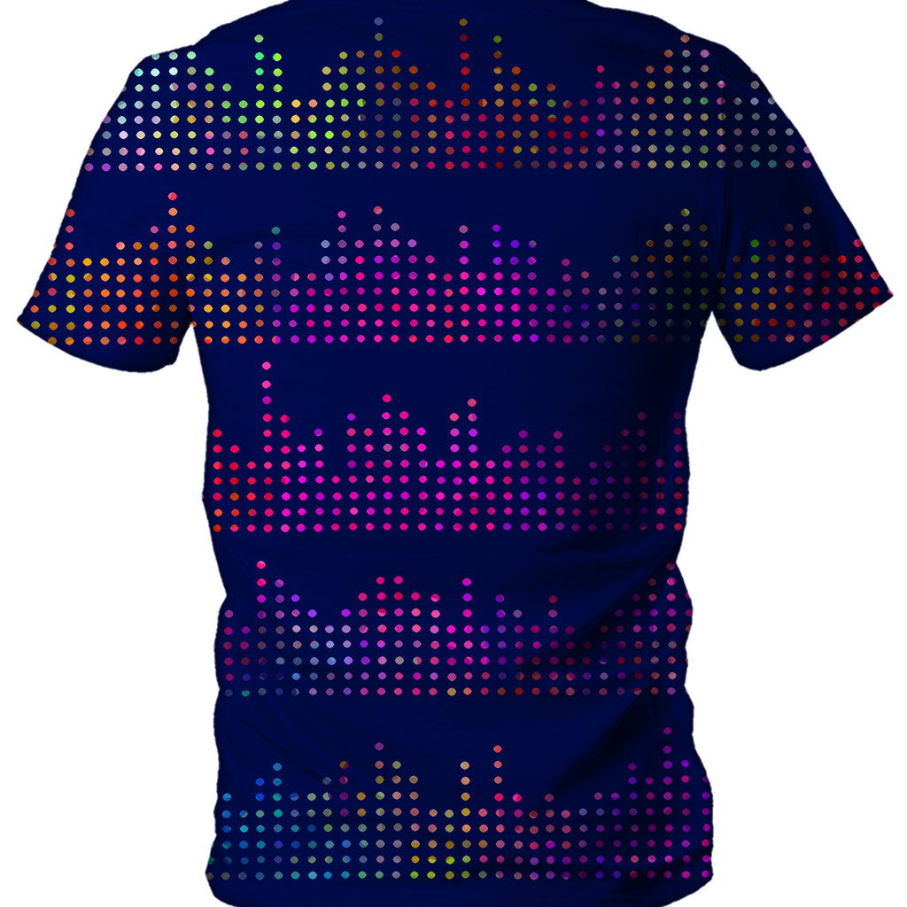 Techno Equalizer Bars Men's T-Shirt, Sartoris Art, | iEDM