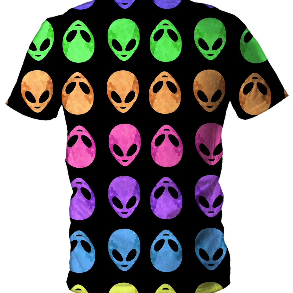 Alien Pattern Men's T-Shirt, Sartoris Art, | iEDM