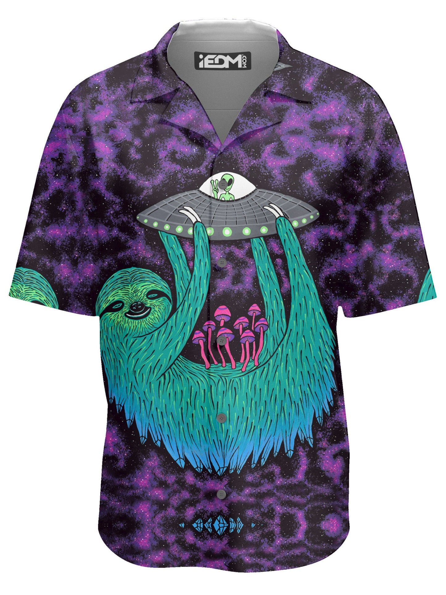 Sloth Abduction Hawaiian Shirt, Set 4 Lyfe, | iEDM