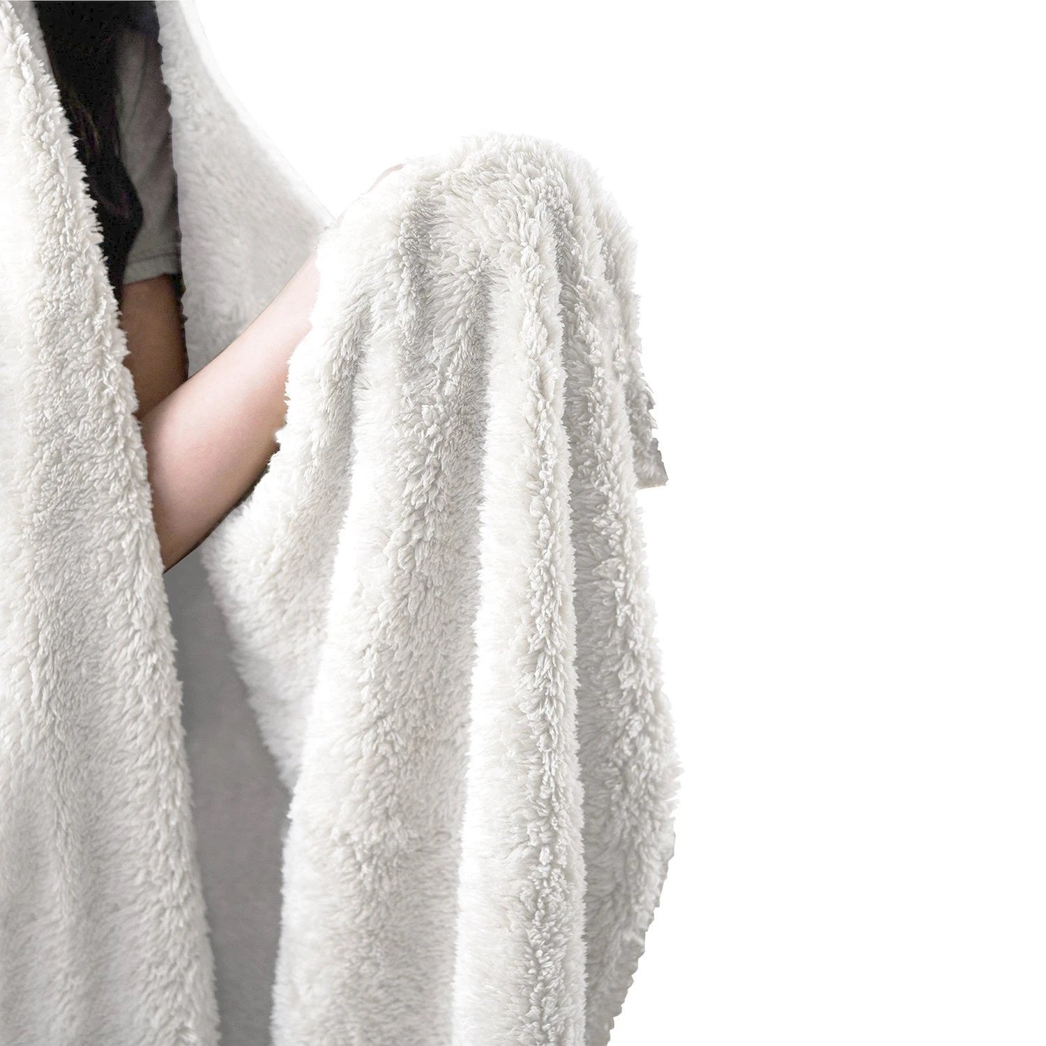 Fractal Ripples Hooded Blanket, Art Design Works, | iEDM