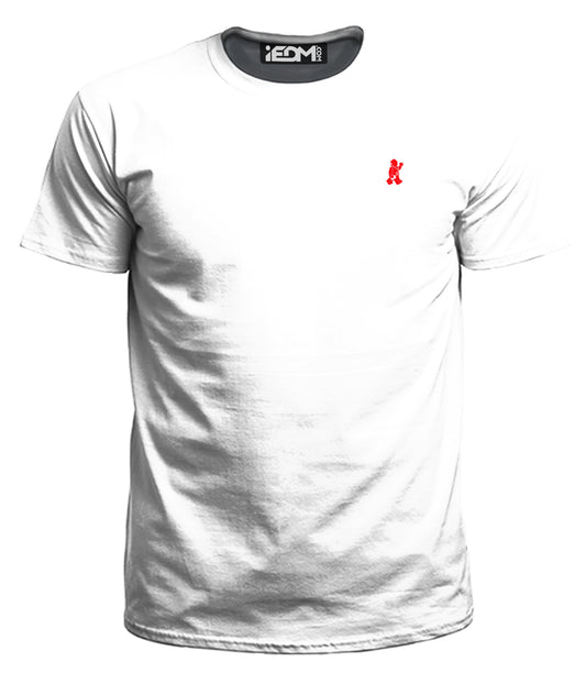 Stacked Sounds White Men's T-Shirt - iEDM