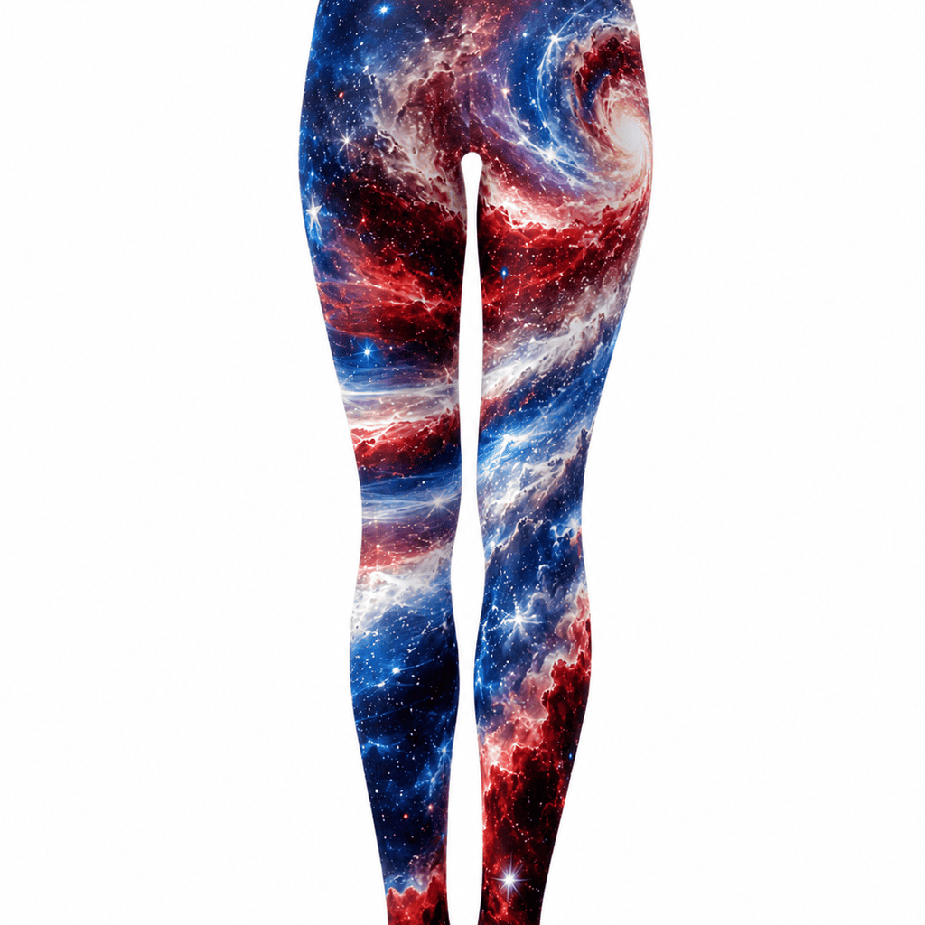 Star Spangled Spiral Leggings