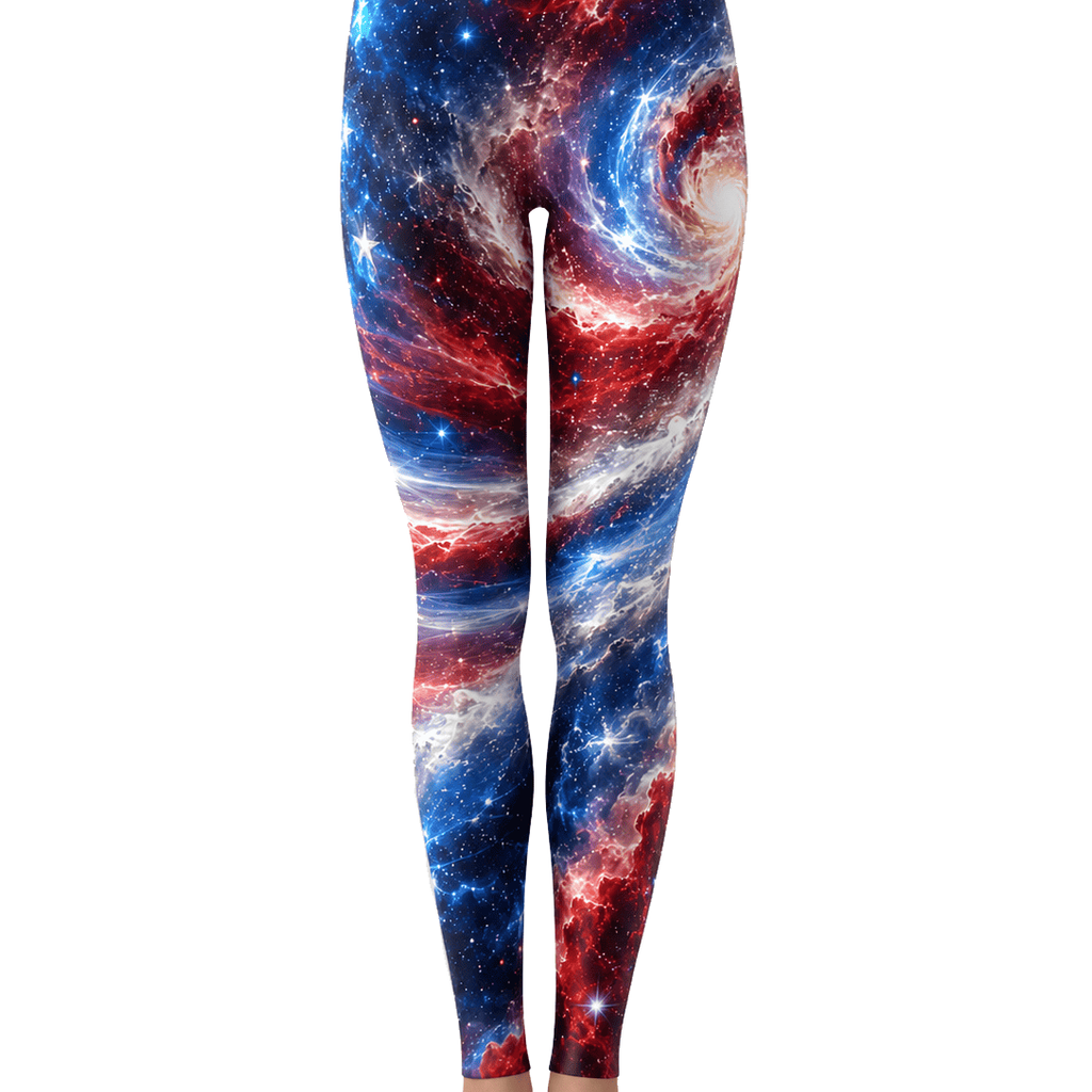 Star Spangled Spiral Leggings