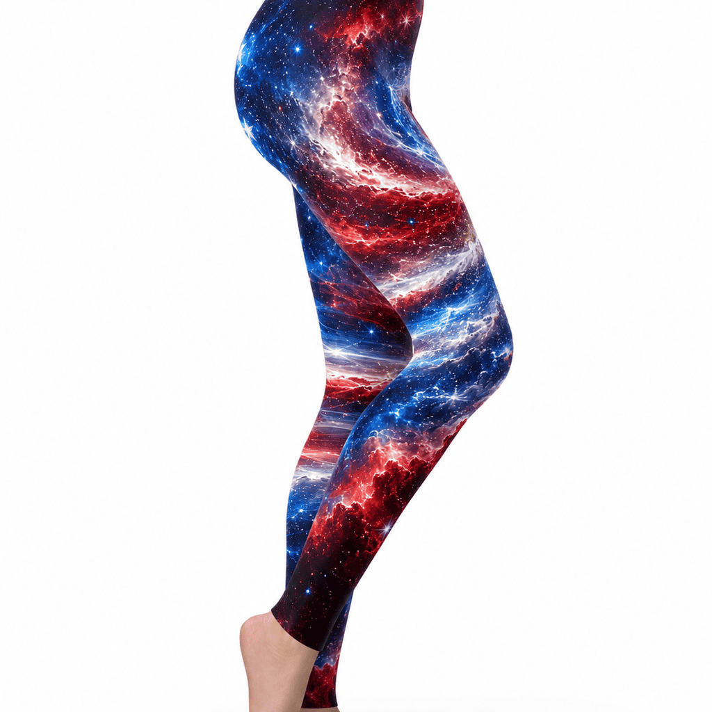 Star Spangled Spiral Leggings