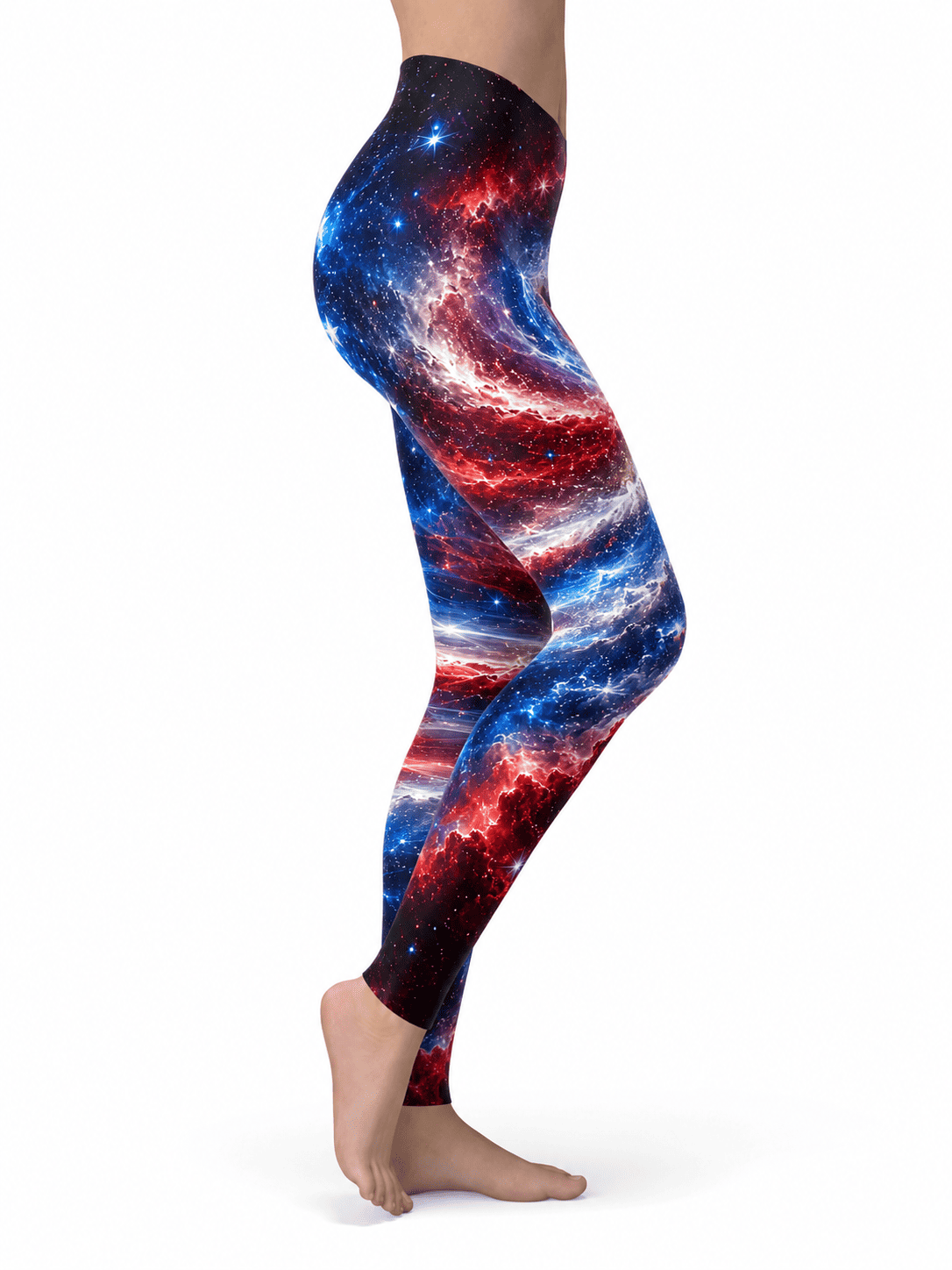 Star Spangled Spiral Leggings