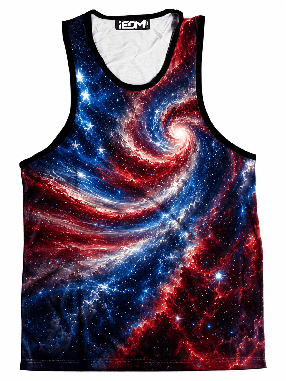 Star Spangled Spiral Men's Tank